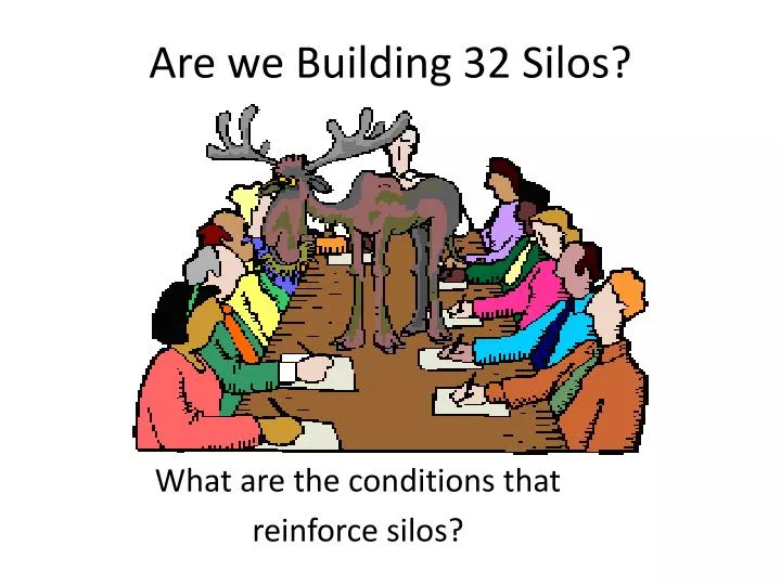 are we building 32 silos