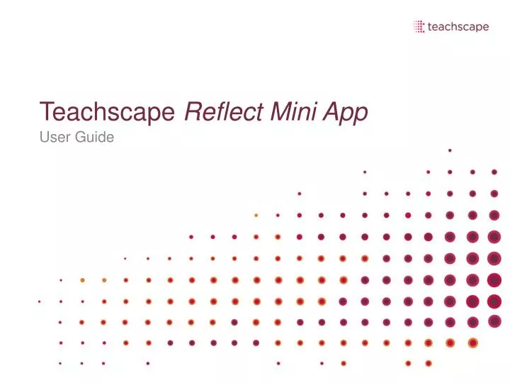 teachscape reflect mini app