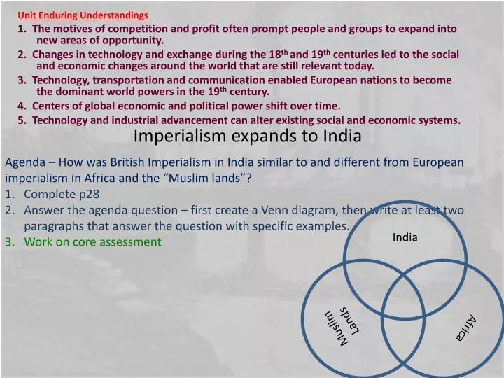 imperialism expands to india