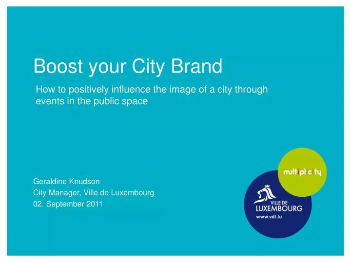 boost your city brand
