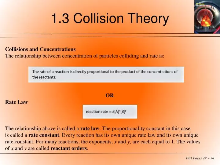 1 3 collision theory