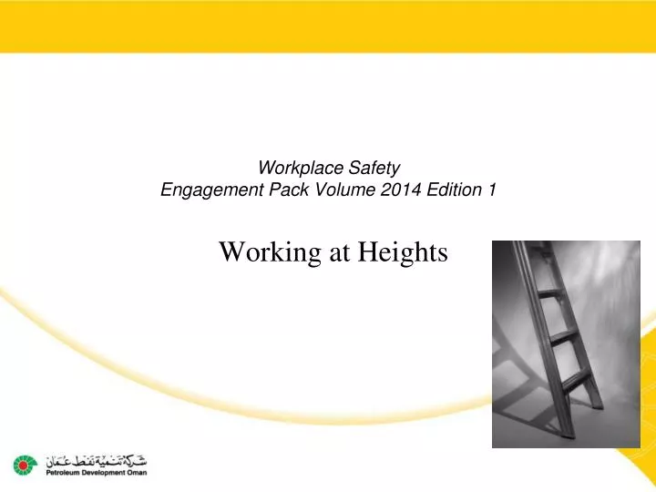 workplace safety engagement pack volume 2014 edition 1