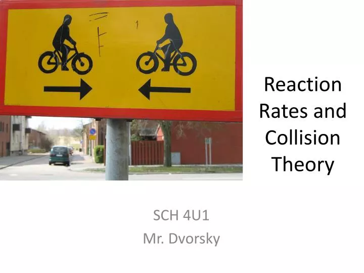 reaction rates and collision theory