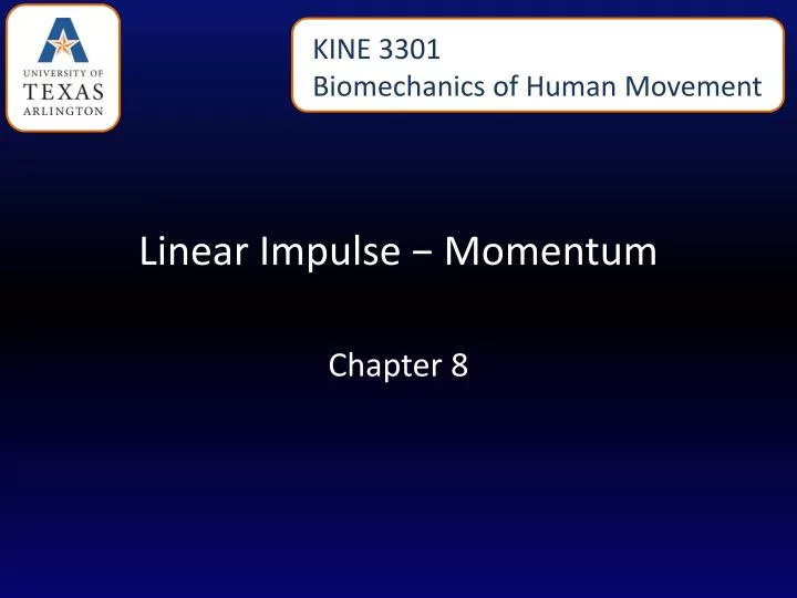 linear impulse momentum