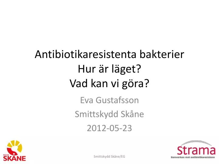 antibiotikaresistenta bakterier hur r l get vad kan vi g ra