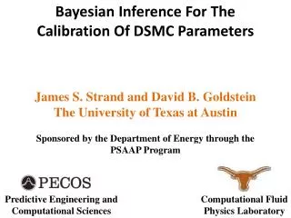 Bayesian Inference For The Calibration Of DSMC Parameters