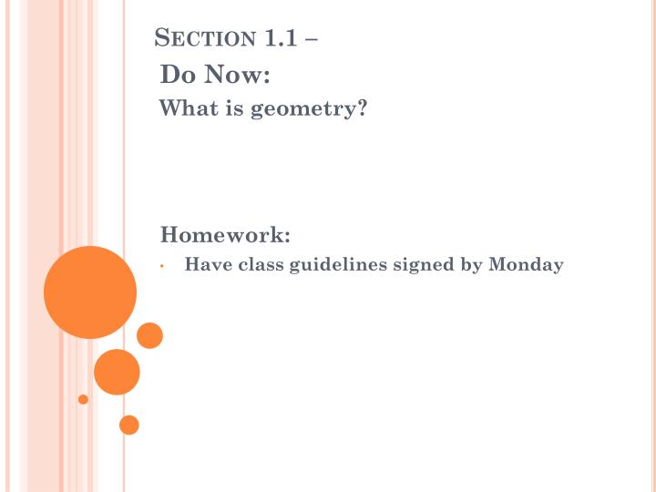 section 1 1