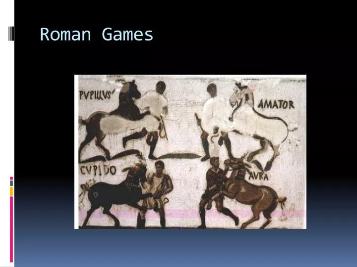 roman games
