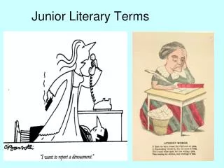 Junior Literary Terms
