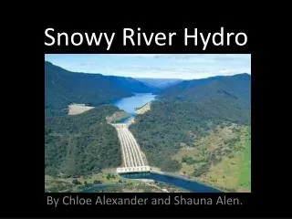 Snowy River Hydro