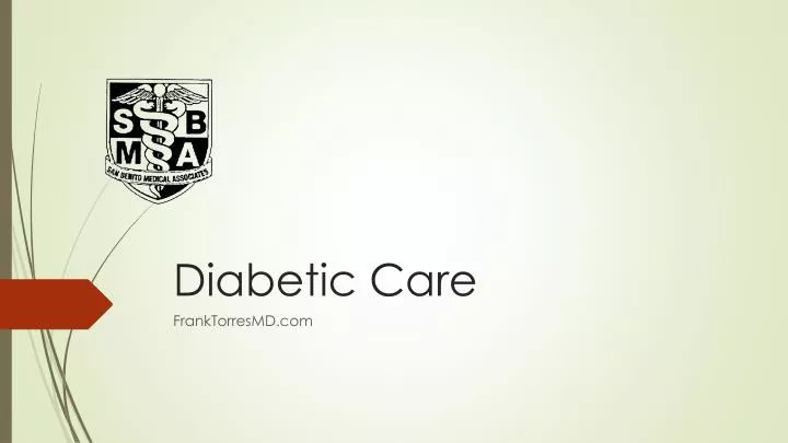 diabetic care
