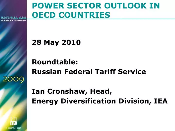 power sector outlook in oecd countries