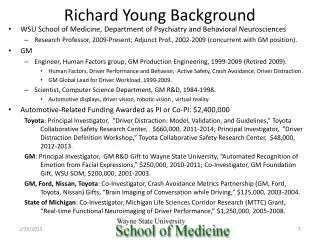 Richard Young Background
