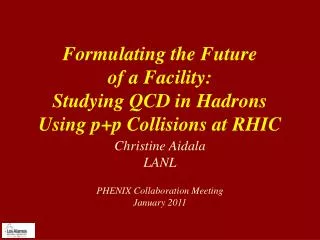 Formulating the Future of a Facility: Studying QCD in Hadrons Using p+p Collisions at RHIC