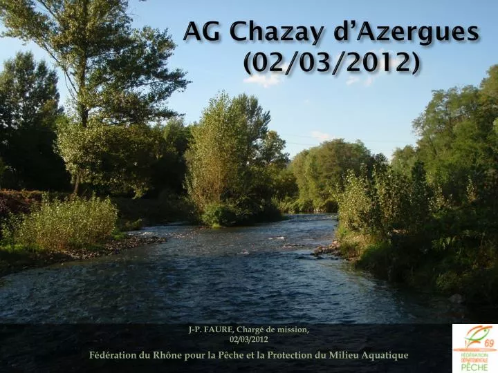 ag chazay d azergues 02 03 2012