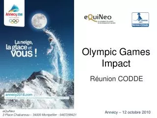 Olympic Games Impact