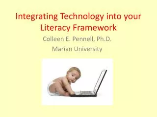 Integrating Technology into your Literacy Framework