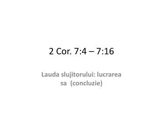 2 cor 7 4 7 16