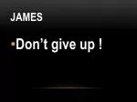 Embracing Trials with Joy: The Wisdom of Perseverance - slide 1