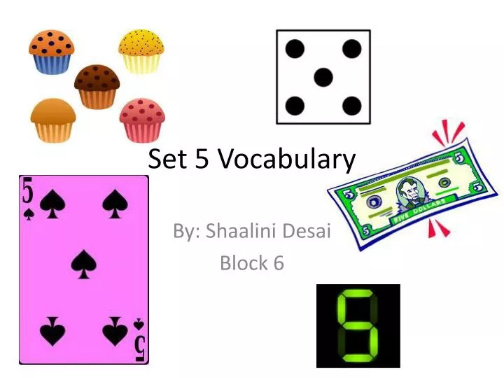 set 5 vocabulary