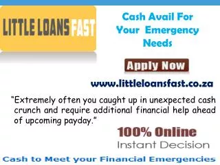 Little Loans Fast Comes With Bad Credit Wihout Any Hassle