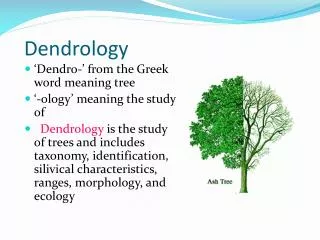 Dendrology