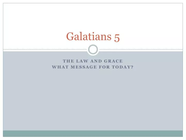 galatians 5