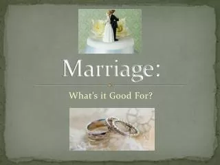 marriage