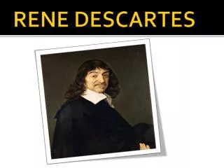 rene descartes