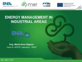 ENERGY MANAGEMENT IN INDUSTRIAL AREAS