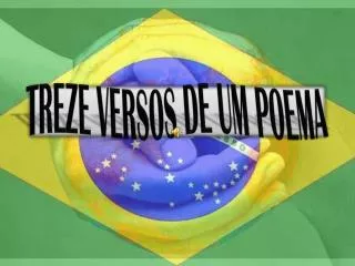 treze versos de um poema