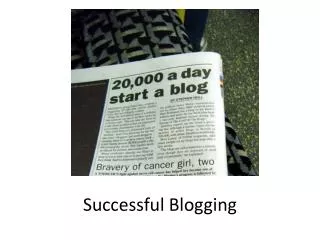 Successful Blogging