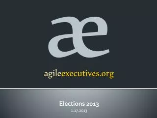 agile executives.org