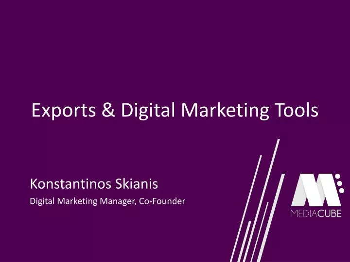 exports digital marketing tools