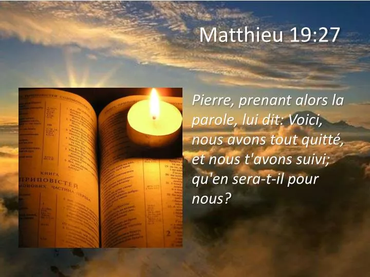 matthieu 19 27