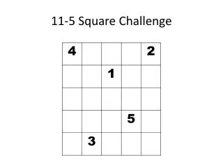 11-5 Square Challenge