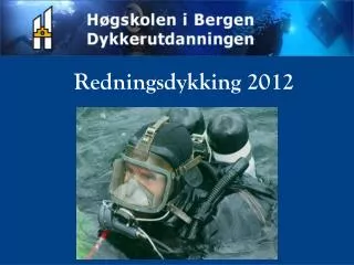 redningsdykking 2012