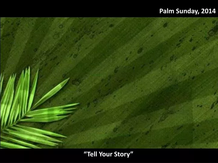 palm sunday background powerpoint
