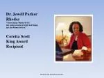 Coretta Scott King Award - slide 1