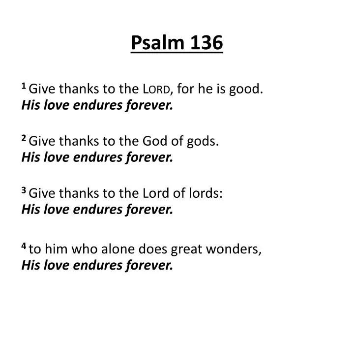 psalm 136