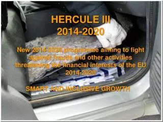 HERCULE III 2014-2020