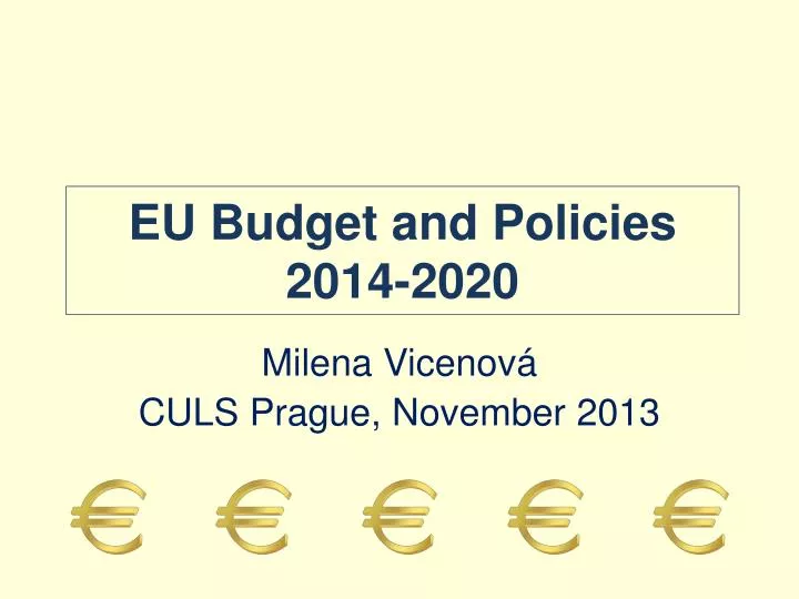 eu budget and policies 2014 2020