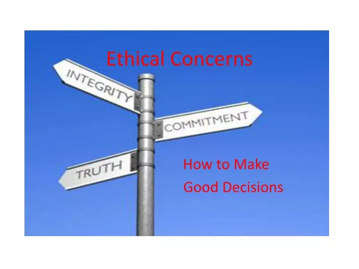 ethical concerns