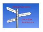Understanding Ethical Concerns in Decision Making** - slide 1