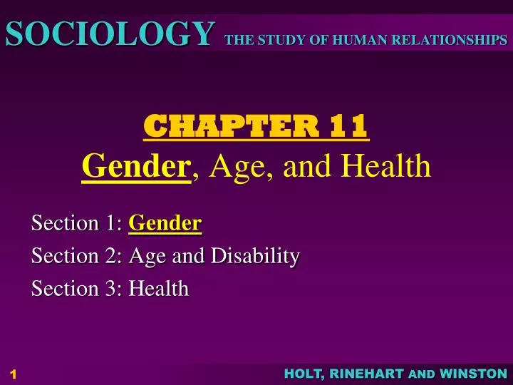 chapter 11 gender age and health