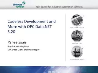 Codeless Development and More with OPC Data.NET 5.20