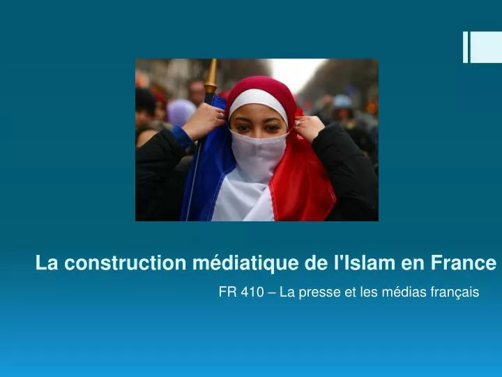 la construction m diatique de l islam en france
