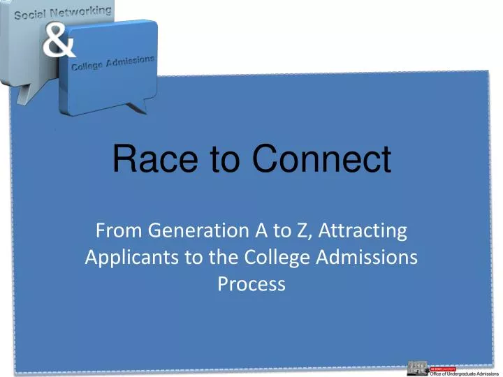 race to connect