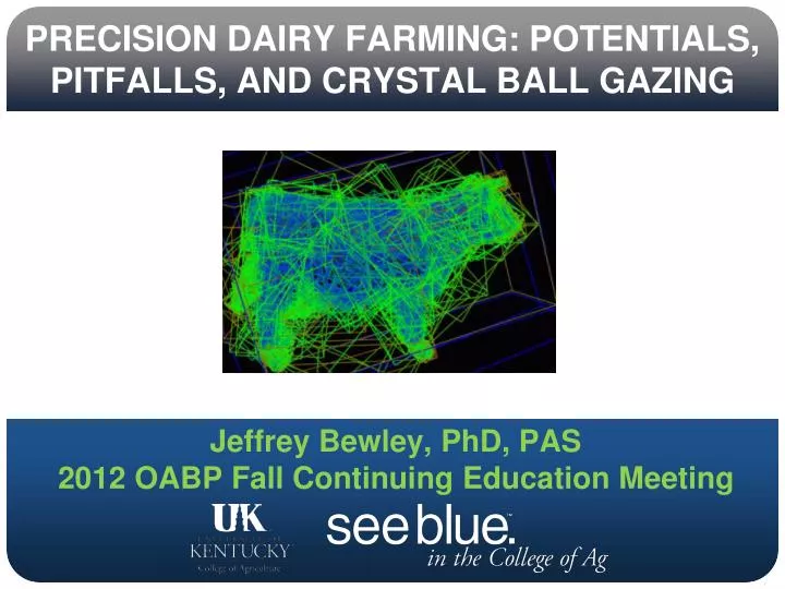 precision dairy farming potentials pitfalls and crystal ball gazing