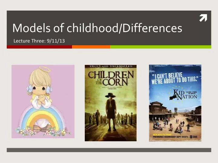 models of childhood differences